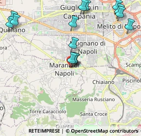 Mappa Via Largo Luciano Manara, 80016 Marano di Napoli NA, Italia (2.74929)