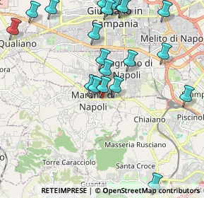 Mappa Via Largo Luciano Manara, 80016 Marano di Napoli NA, Italia (2.545)