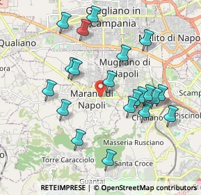 Mappa Via Largo Luciano Manara, 80016 Marano di Napoli NA, Italia (2.0715)