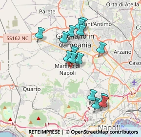 Mappa Via Largo Luciano Manara, 80016 Marano di Napoli NA, Italia (3.2925)