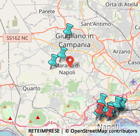 Mappa Via Largo Luciano Manara, 80016 Marano di Napoli NA, Italia (6.53)