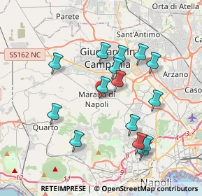 Mappa Via Largo Luciano Manara, 80016 Marano di Napoli NA, Italia (3.82267)