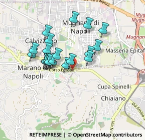 Mappa 80018 Marano di Napoli NA, Italia (0.8105)
