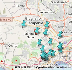 Mappa Corso Europa, 80018 Marano di Napoli NA, Italia (4.968)