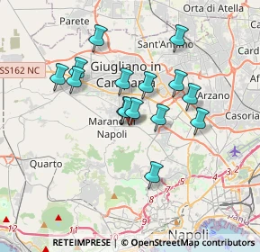 Mappa Corso Europa, 80018 Marano di Napoli NA, Italia (3.12667)