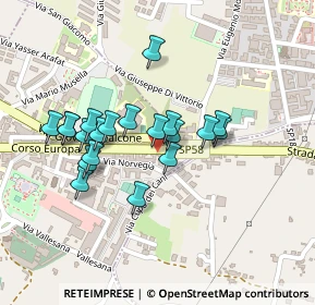 Mappa Corso Europa, 80018 Marano di Napoli NA, Italia (0.201)