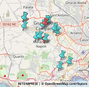 Mappa Via Ungheria, 80016 Napoli NA, Italia (3.53067)