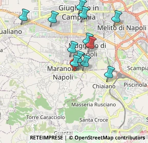 Mappa Via Ungheria, 80016 Napoli NA, Italia (1.87167)