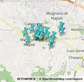 Mappa Via Ungheria, 80016 Napoli NA, Italia (0.5055)