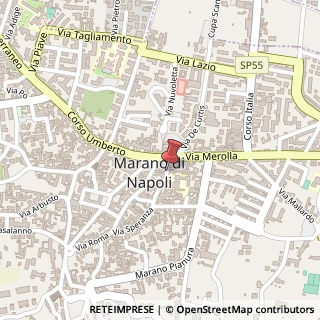 Mappa Via Antonio Ranucci, 9, 80016 Marano di Napoli, Napoli (Campania)