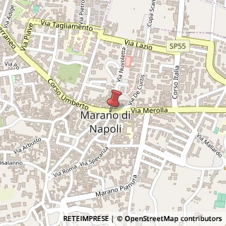 Mappa Corso Umberto I, 19, 80016 Marano di Napoli, Napoli (Campania)