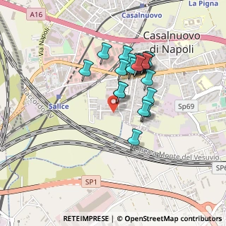 Mappa Via F. Brunelleschi, 80011 Acerra NA, Italia (0.385)
