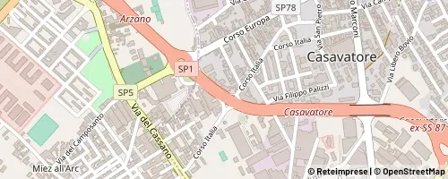 Mappa Casoria