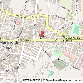 Mappa Via Quinto Orazio Flacco, 32, 80016 Marano di Napoli, Napoli (Campania)