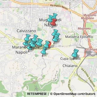Mappa Via Santa Maria a Cubito, 80018 Mugnano di Napoli NA, Italia (0.816)