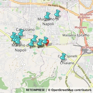 Mappa Bivio Mugnano a Capodimonte, 80145 Mugnano di Napoli NA, Italia (1.08462)