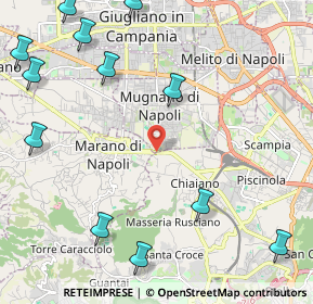 Mappa Bivio Mugnano a Capodimonte, 80145 Mugnano di Napoli NA, Italia (3.2525)