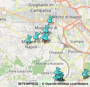 Mappa Bivio Mugnano a Capodimonte, 80145 Mugnano di Napoli NA, Italia (2.82875)