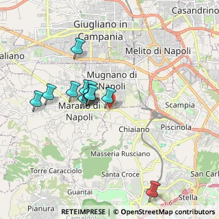 Mappa Bivio Mugnano a Capodimonte, 80145 Mugnano di Napoli NA, Italia (1.74083)