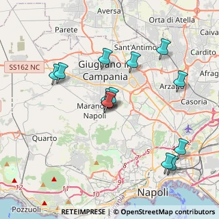 Mappa Bivio Mugnano a Capodimonte, 80145 Mugnano di Napoli NA, Italia (4.01462)