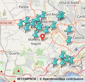 Mappa Bivio Mugnano a Capodimonte, 80145 Mugnano di Napoli NA, Italia (4.2655)