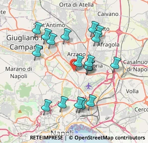 Mappa Via Dei Ciliegi, 80144 Napoli NA, Italia (3.79333)