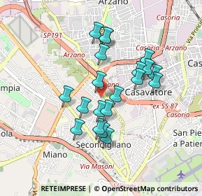 Mappa Via Dei Ciliegi, 80144 Napoli NA, Italia (0.8135)