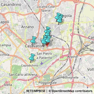 Mappa Via Ferdinando Russo, 80026 Casoria NA, Italia (1.38)