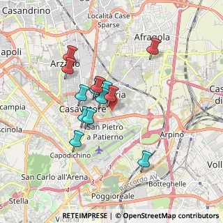 Mappa Via Ferdinando Russo, 80026 Casoria NA, Italia (1.53769)