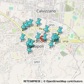 Mappa Via Sconditi, 80016 Marano di Napoli NA, Italia (0.399)