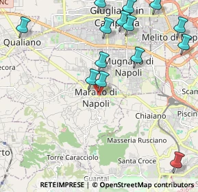 Mappa Via Sconditi, 80016 Marano di Napoli NA, Italia (2.78214)