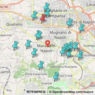 Mappa Via Sconditi, 80016 Marano di Napoli NA, Italia (2.425)