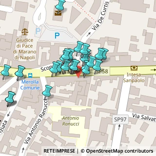 Mappa Via Sconditi, 80016 Marano di Napoli NA, Italia (0.02963)