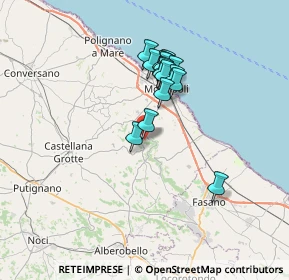 Mappa Contrada Guidano, 70043 Monopoli BA, Italia (5.88467)
