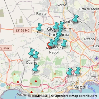 Mappa Via Padreterno, 80016 Marano di Napoli NA, Italia (3.68714)