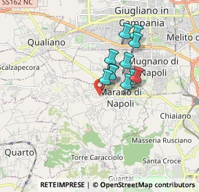 Mappa Via Padreterno, 80016 Marano di Napoli NA, Italia (1.32727)