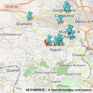 Mappa Via Padreterno, 80016 Marano di Napoli NA, Italia (2.215)