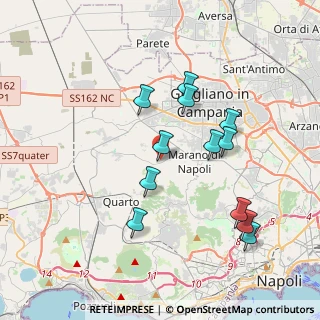 Mappa Via Tommaso Campanella, 80016 Marano di Napoli NA, Italia (3.88583)