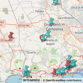 Mappa Via Tommaso Campanella, 80016 Marano di Napoli NA, Italia (7.5025)