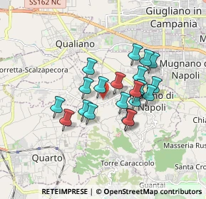 Mappa Via Tommaso Campanella, 80016 Marano di Napoli NA, Italia (1.4165)