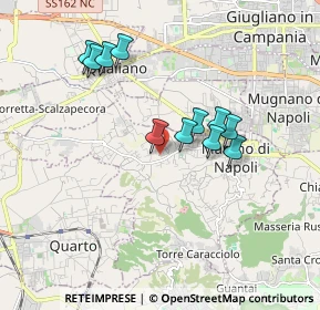 Mappa Via Tommaso Campanella, 80016 Marano di Napoli NA, Italia (1.68273)