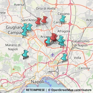Mappa Via Circumvallazione Esterna, 80020 Napoli NA, Italia (3.65438)