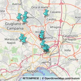 Mappa Via Circumvallazione Esterna, 80020 Napoli NA, Italia (3.62167)