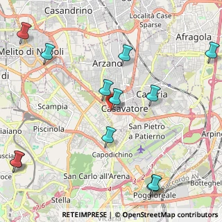Mappa Via Circumvallazione Esterna, 80020 Napoli NA, Italia (2.9775)