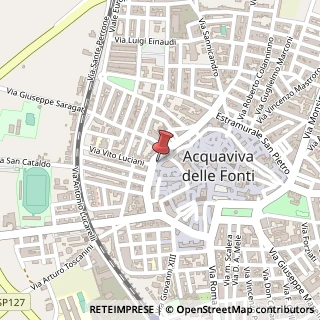 Mappa Via Sant'Angelo, 2, 70021 Acquaviva delle Fonti, Bari (Puglia)