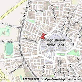 Mappa Via Pozzo Contella, 9, 70021 Acquaviva delle Fonti, Bari (Puglia)