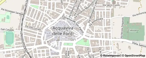 Mappa Acquaviva delle Fonti