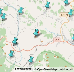 Mappa Via Eliodoro Capobianco, 83051 Nusco AV, Italia (6.75467)