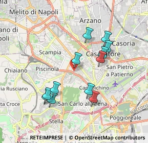 Mappa Via Alfonso Ruta, 80144 Napoli NA, Italia (1.8575)