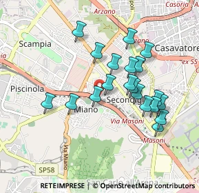 Mappa Via Alfonso Ruta, 80144 Napoli NA, Italia (0.9005)